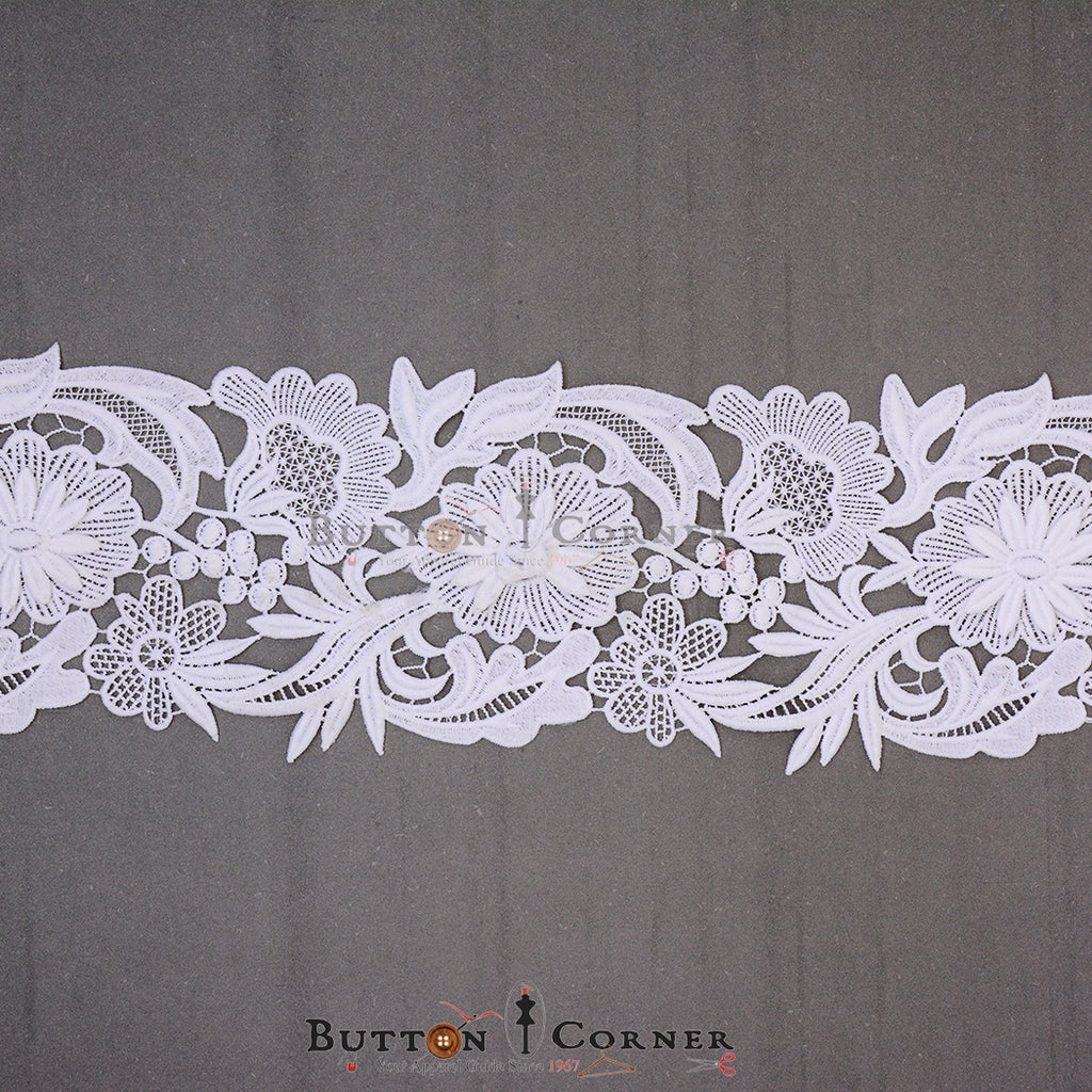 Sun Flower Shape Shuttle Lace