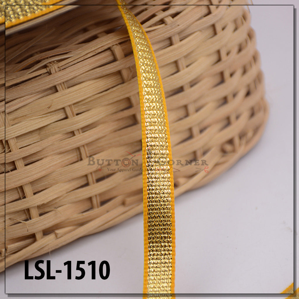 Double Side Metallic Yarn Lace