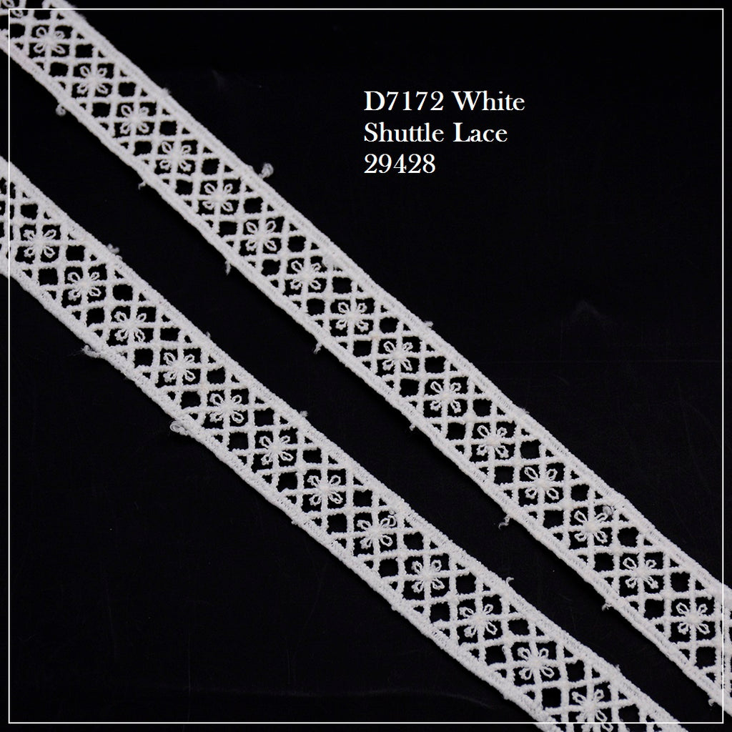 Shuttle Joined Lace