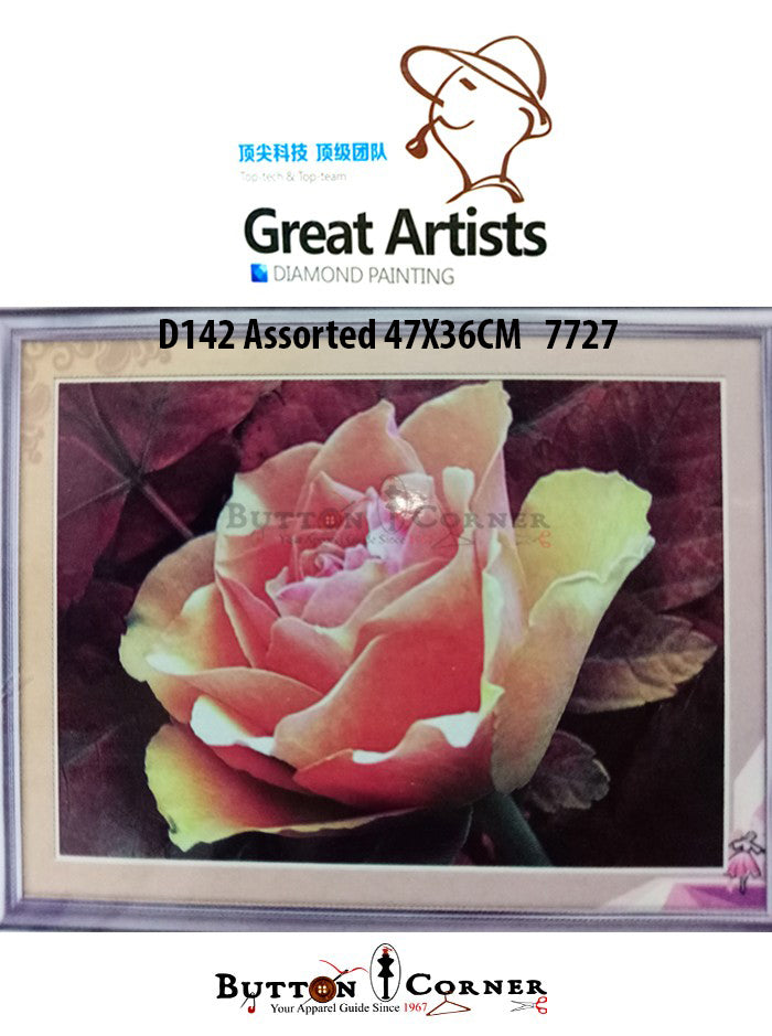 Rose Flower Diamond Painting Kit