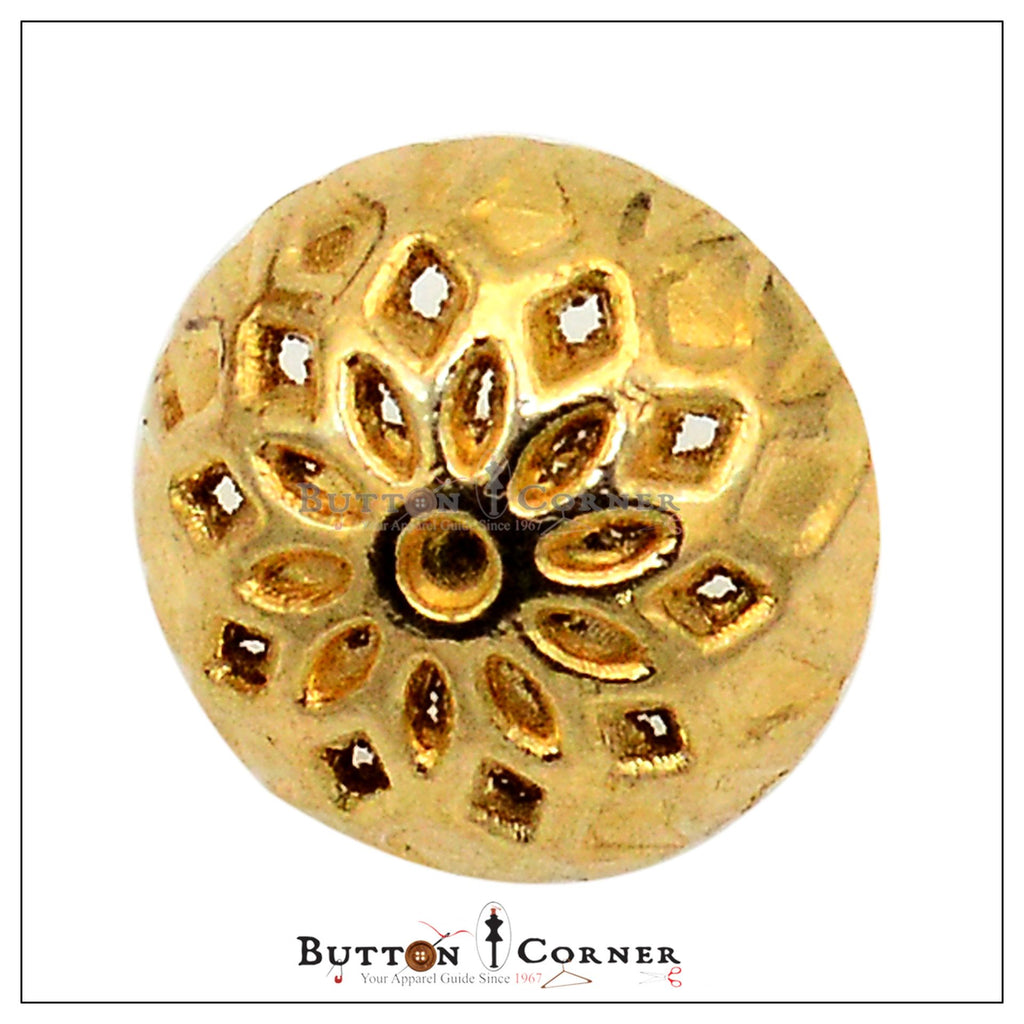 Engraving Design Dome Shirt Button