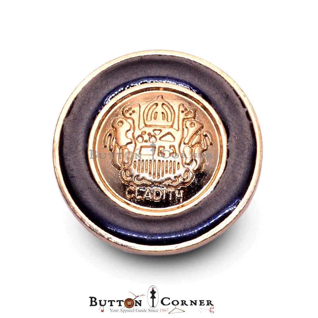 Cladith Design Metal Suiting Button
