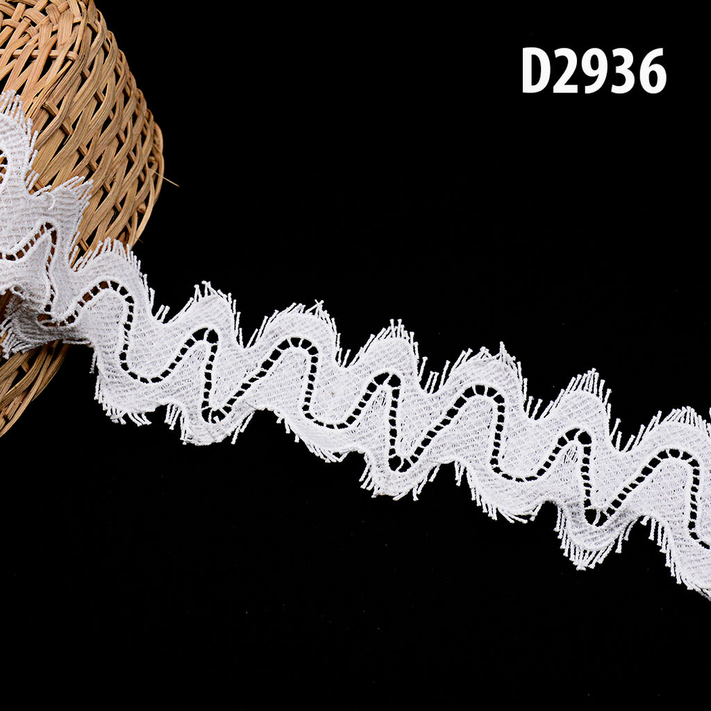 Shuttle Double Side Border Lace