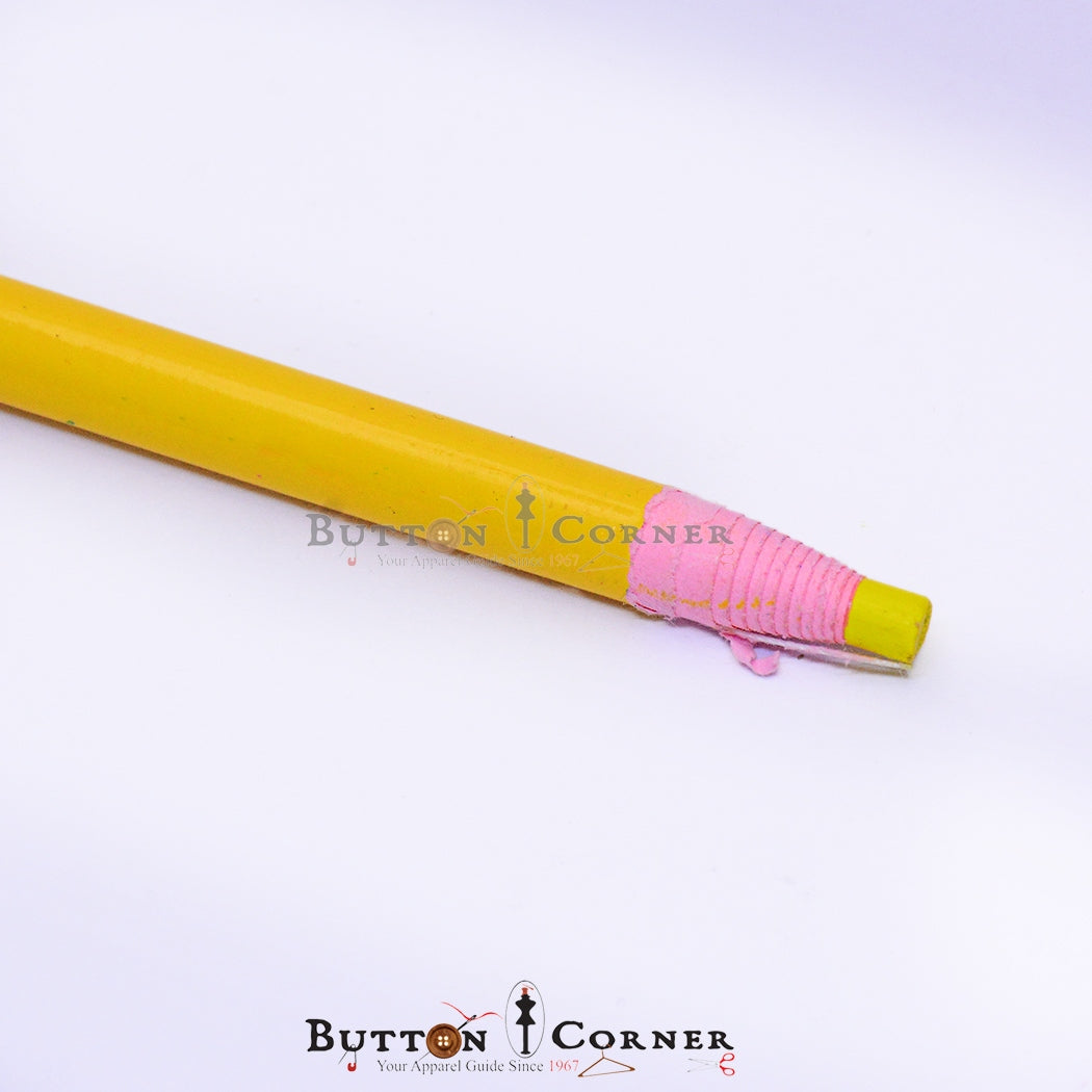 Chalk Pencil For Tracing Button Corner