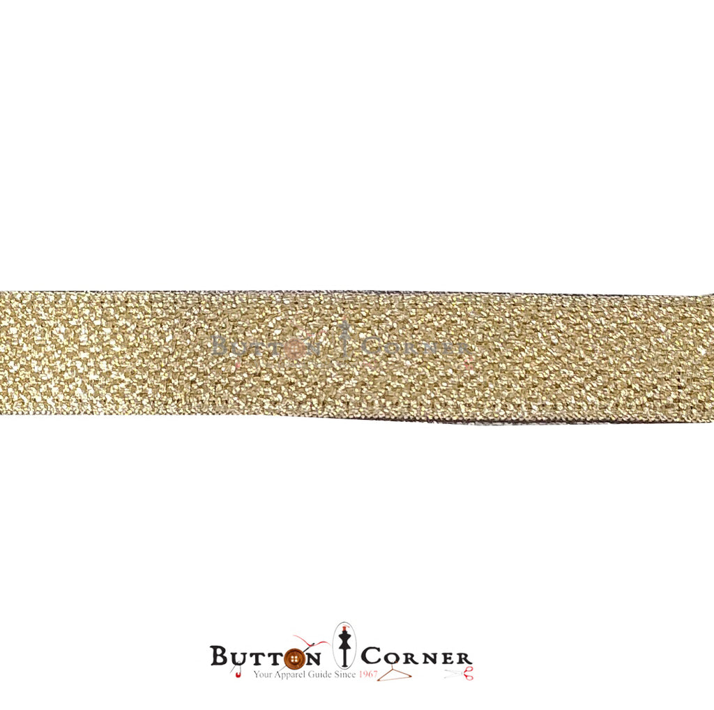 Fancy Metallic Yarn Ribbon