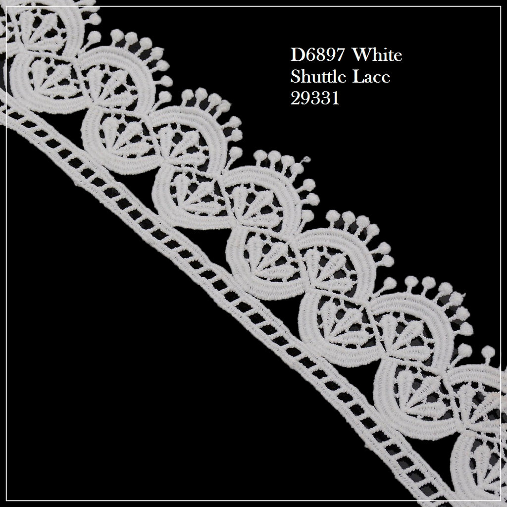 Shuttle One Side Border Lace