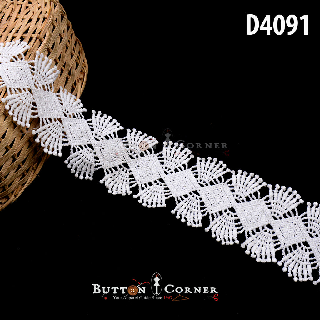 Shuttle Double Side Border Lace
