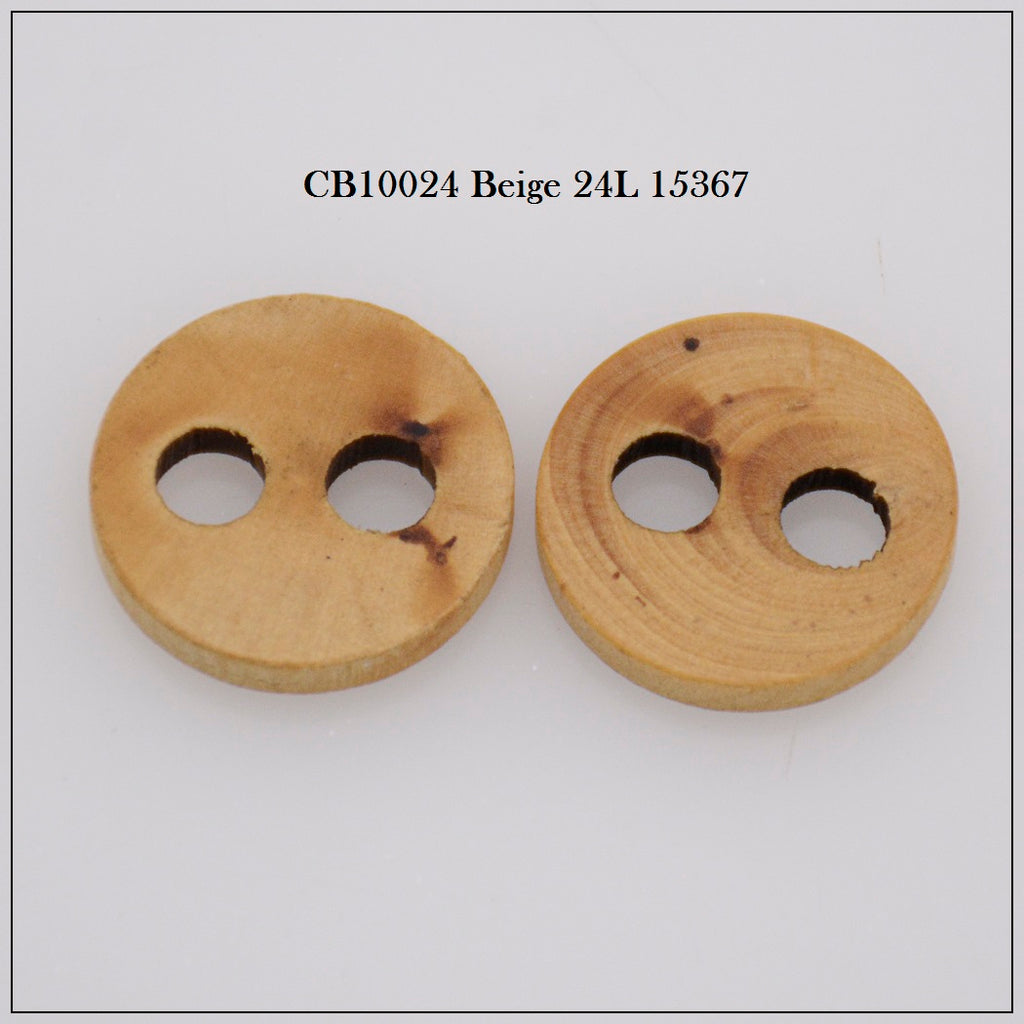 Plain Large 2 Hole Coconut Button