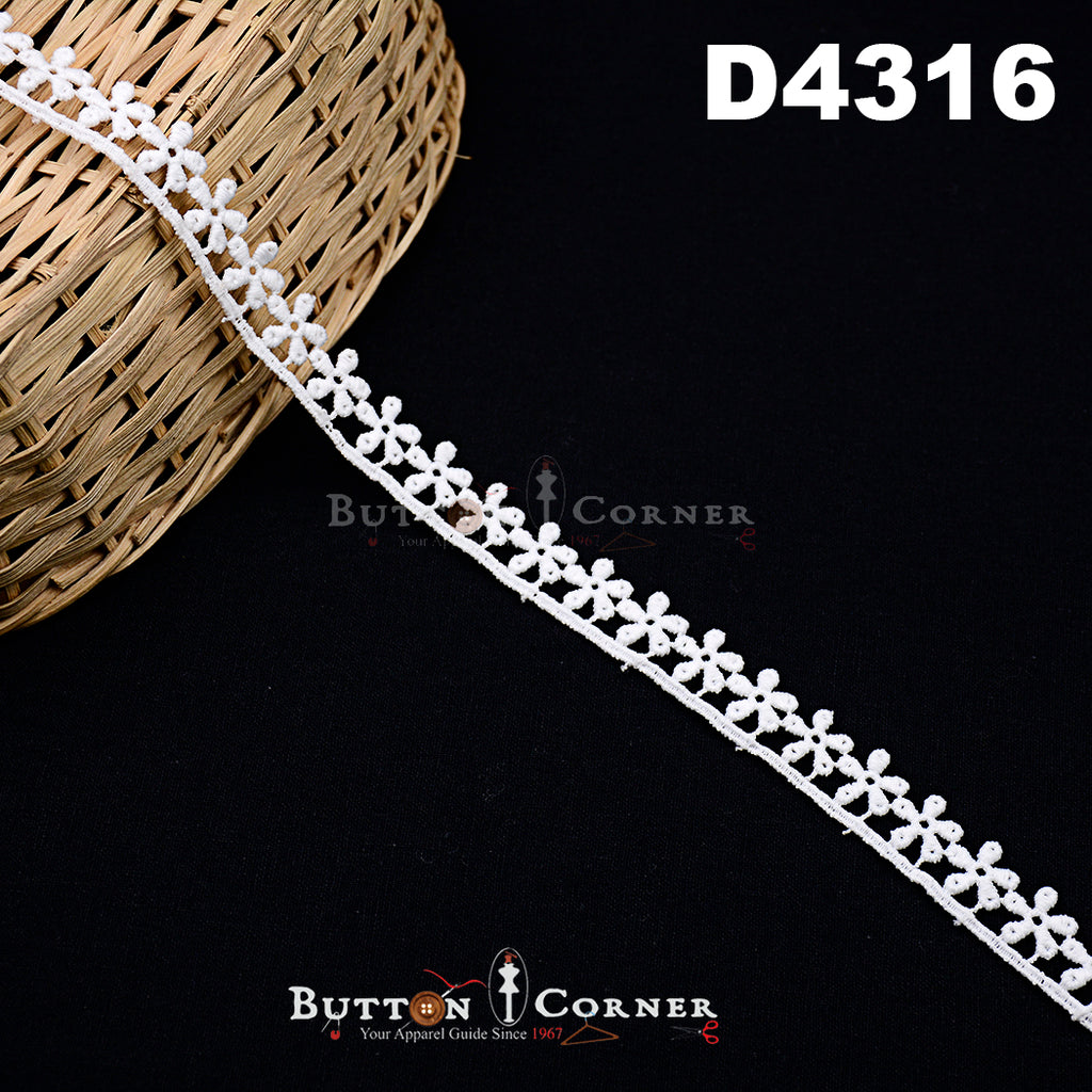 Shuttle One Side Border Lace