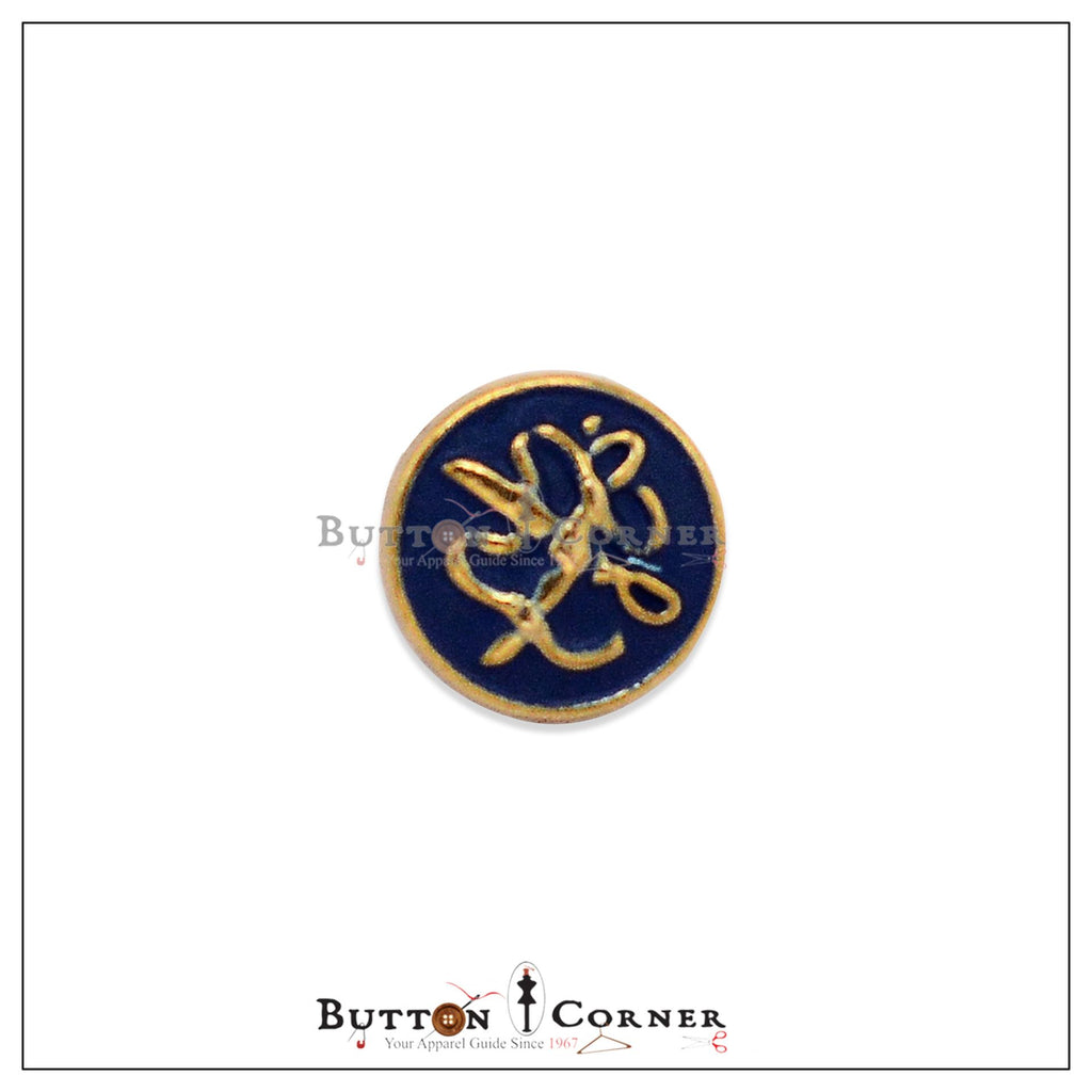 Vintage Design Metal Shirt Button