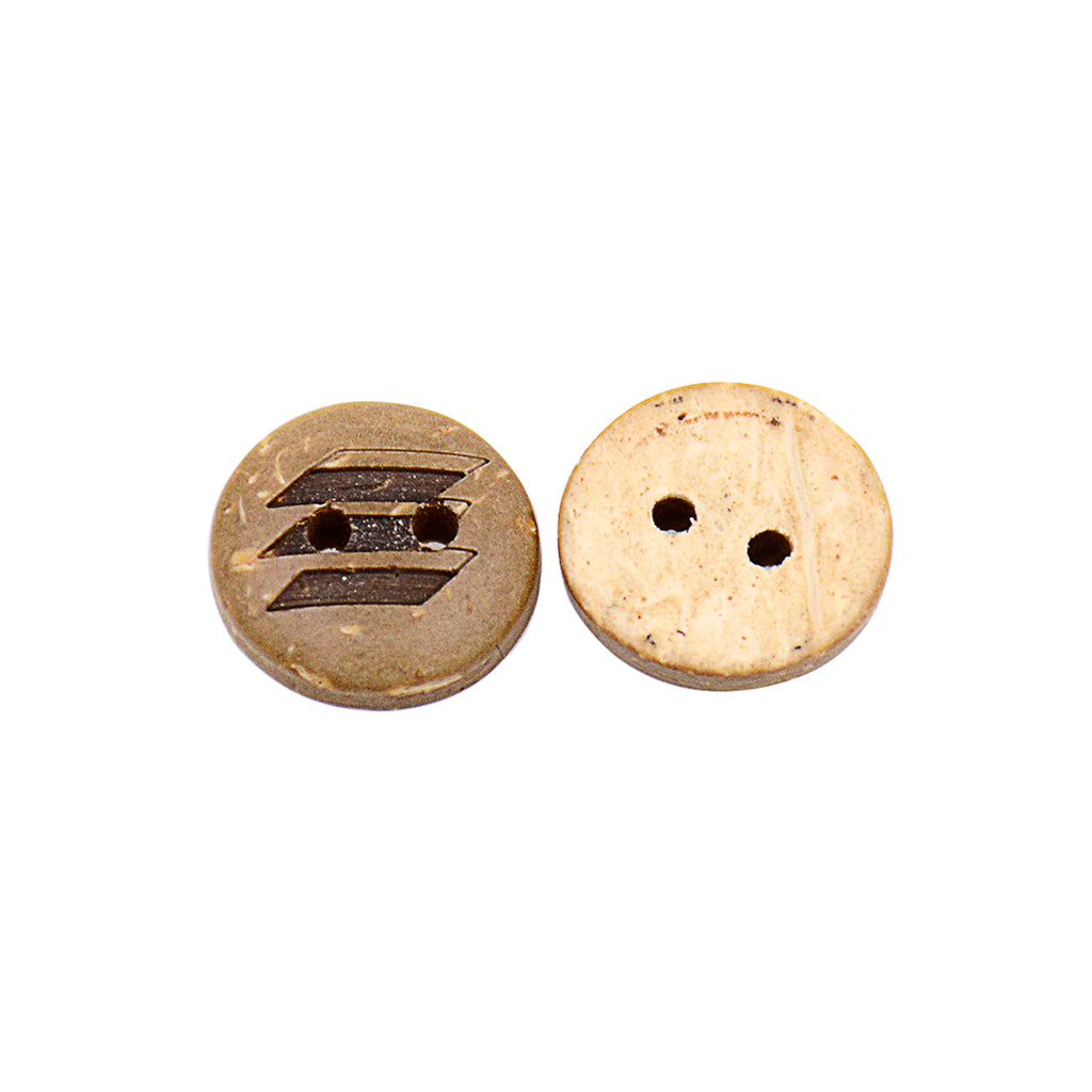 Cutter Shape 2 Hole Wooden Button