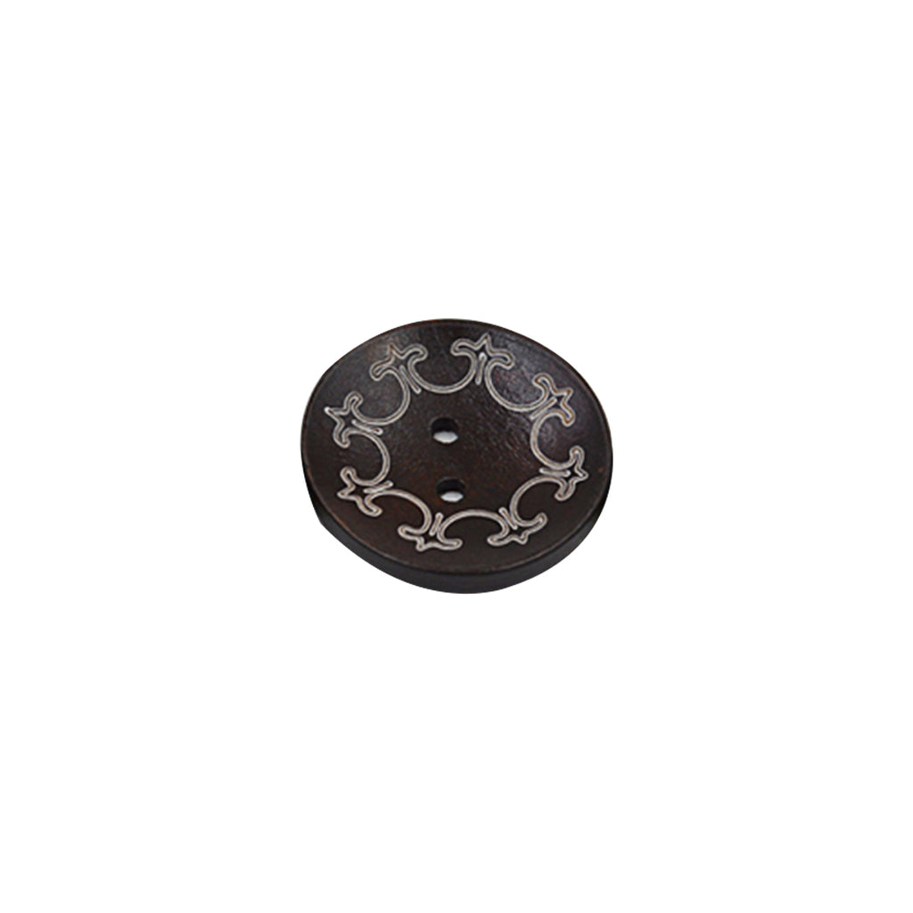 Design 2 Hole Wooden Button