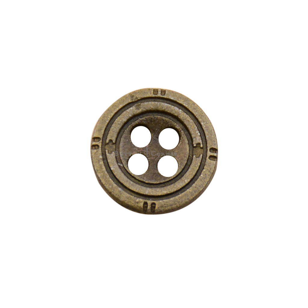 Border Cut 4 Hole Shirt Button