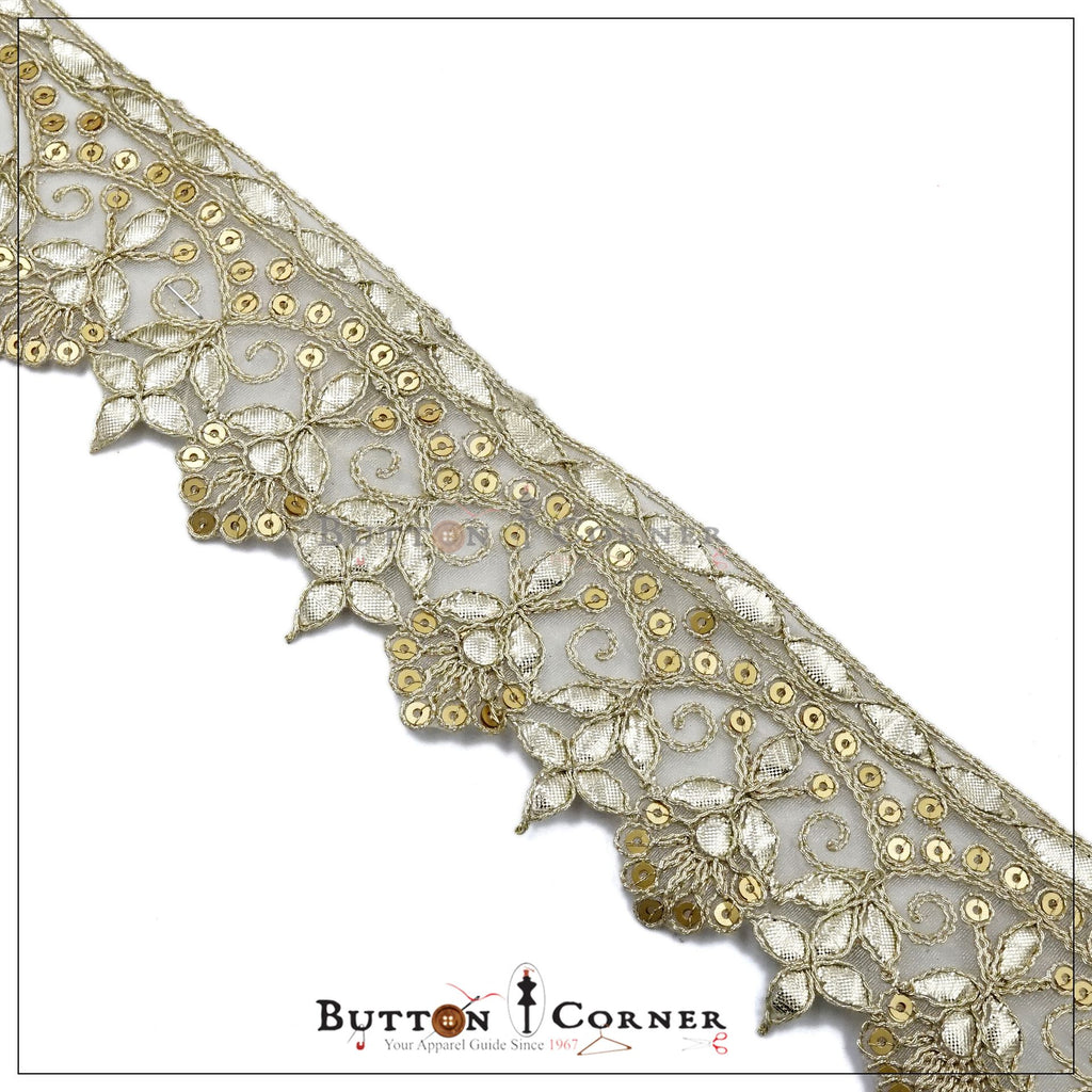 يتوهم الغزل المعدني غوتا الدانتيل