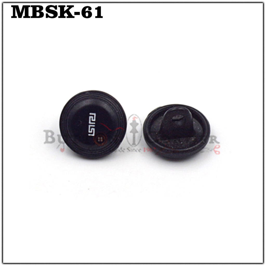 Horn Shape Metal Shirt Button