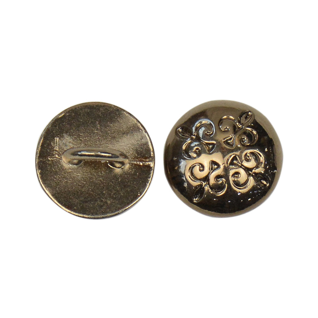 Vintage Metal Shirt Button