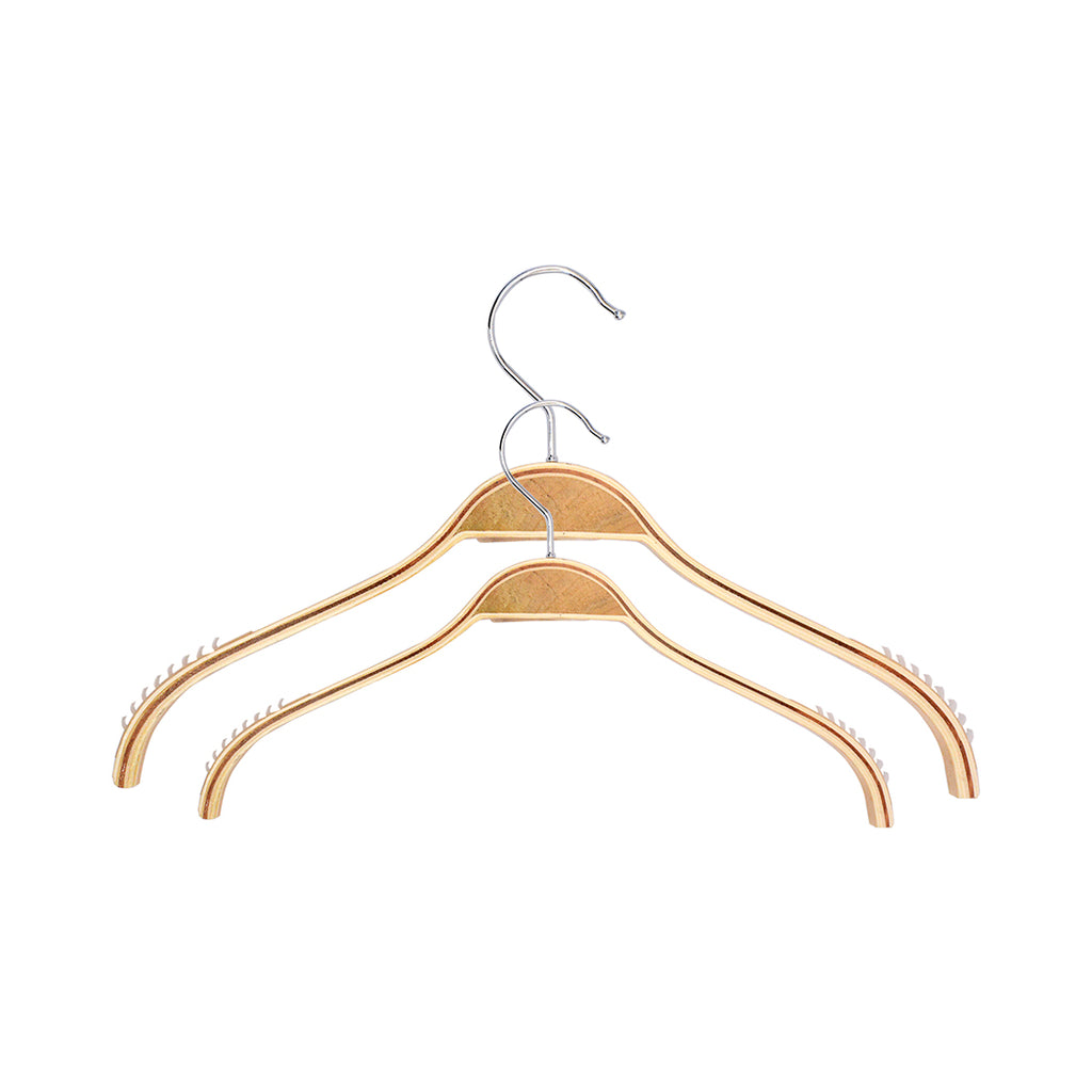 Bamboo Shirt Hanger Without Stick