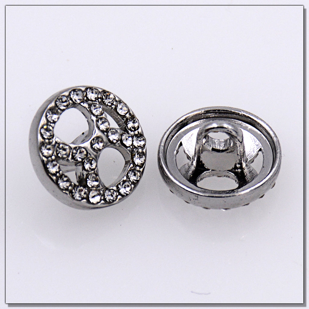 Fancy Metal Shirt Button For Ladies