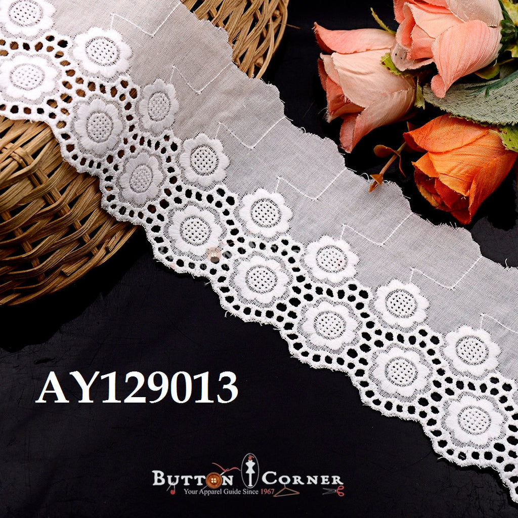 Cotton One Side Border Lace