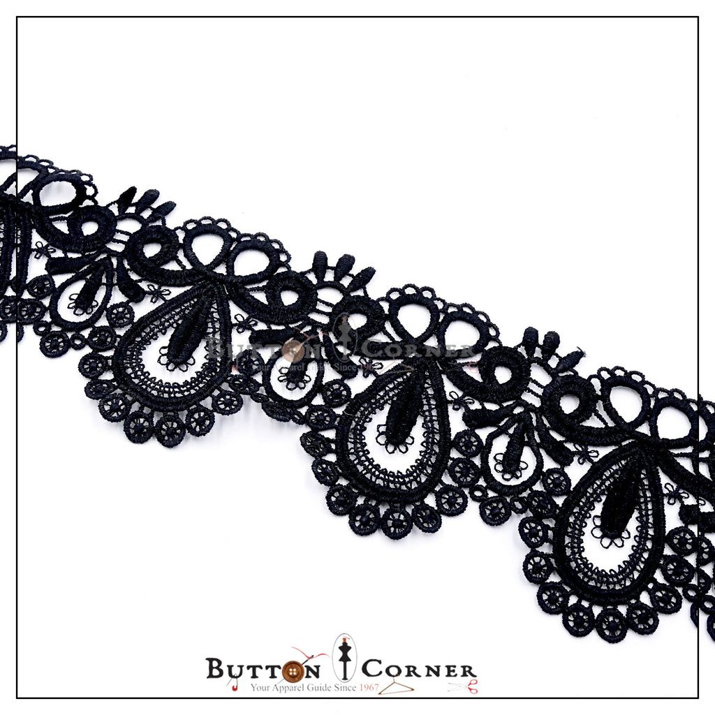 Applique Shuttle Lace