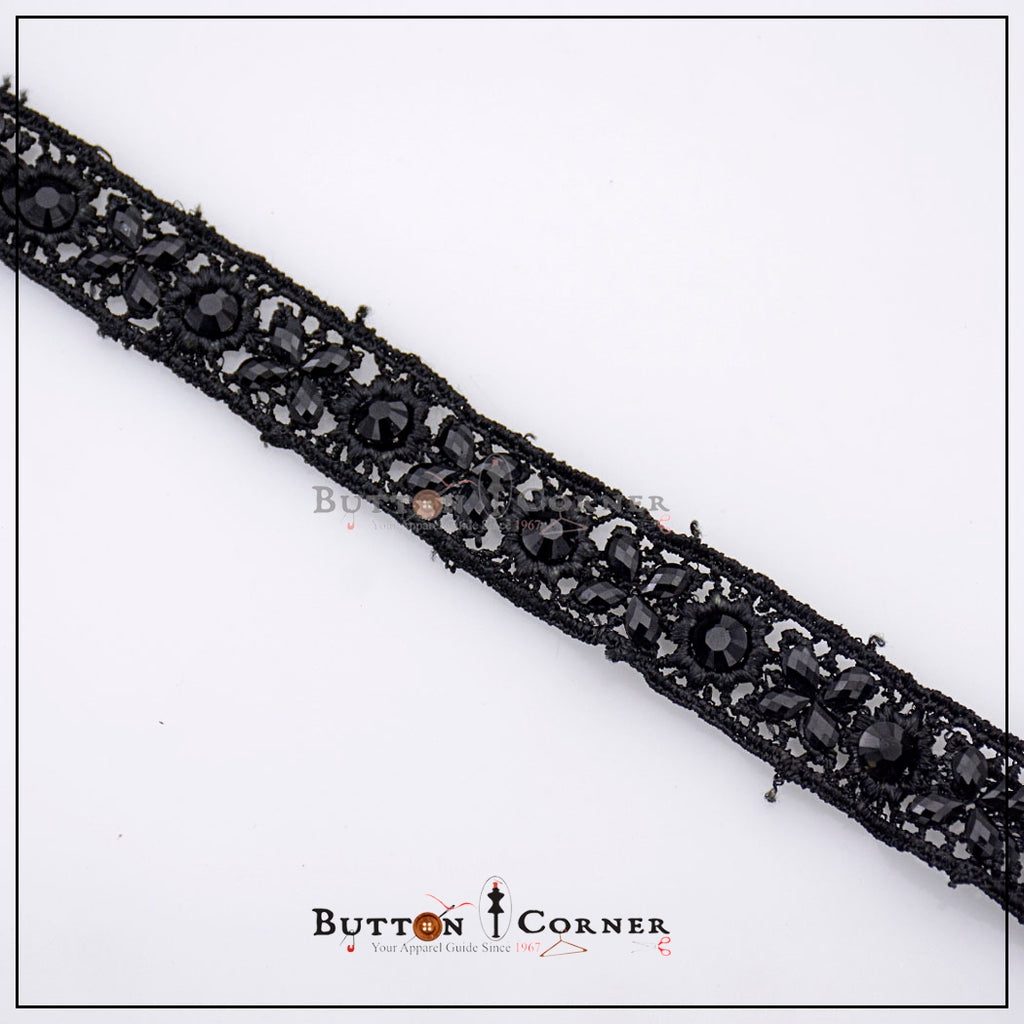 Double Side Pearl Shuttle Lace