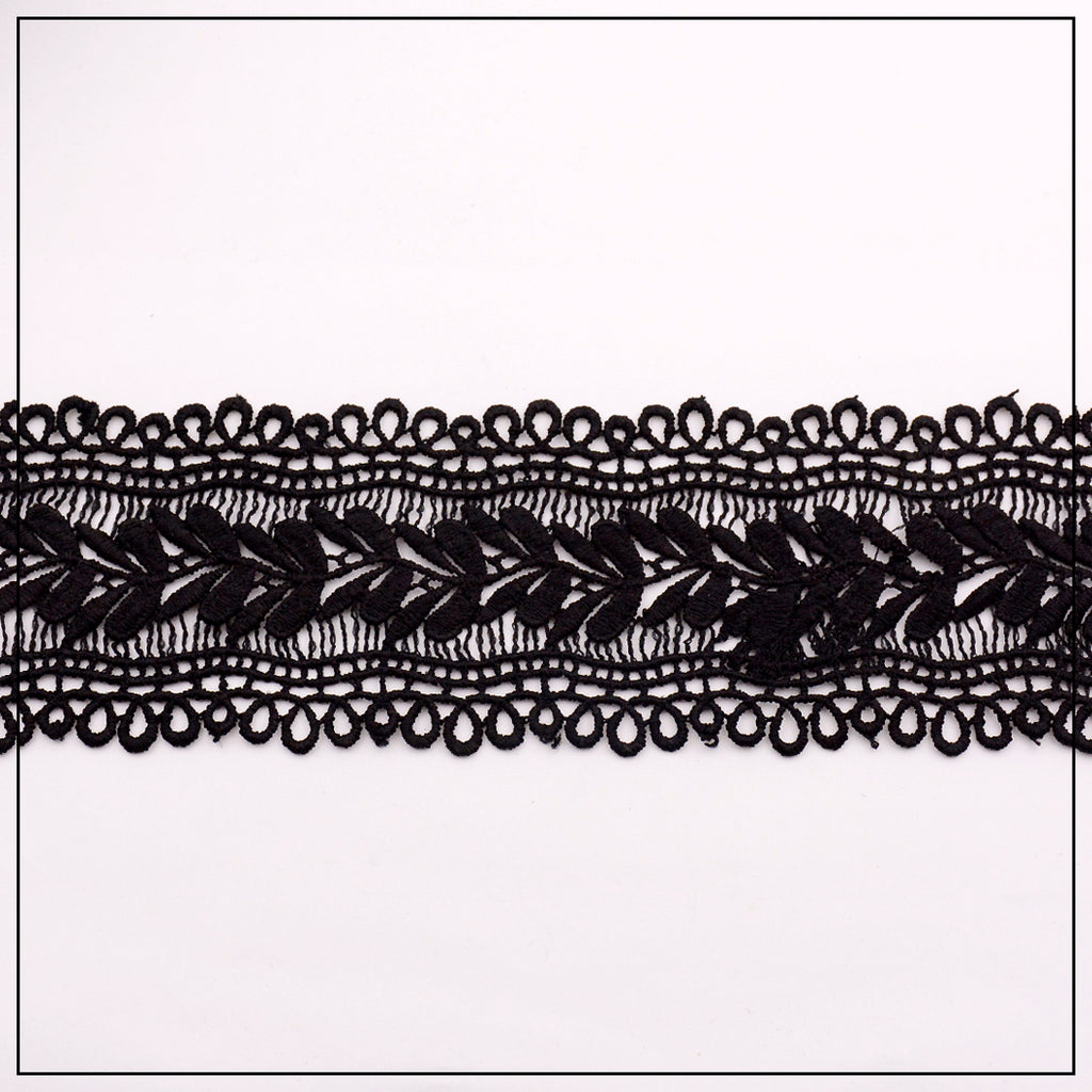 Shuttle Double Side Border Lace