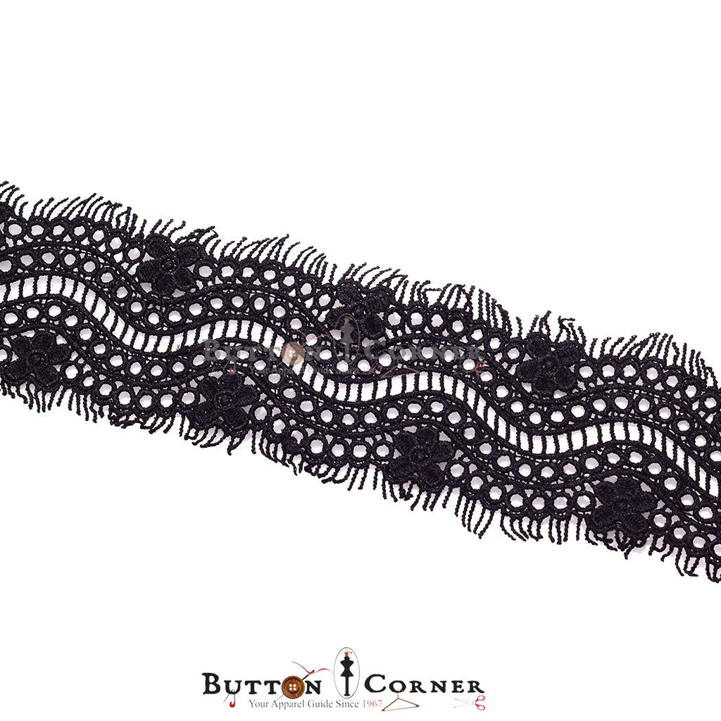 Double Side Border Shuttle Lace