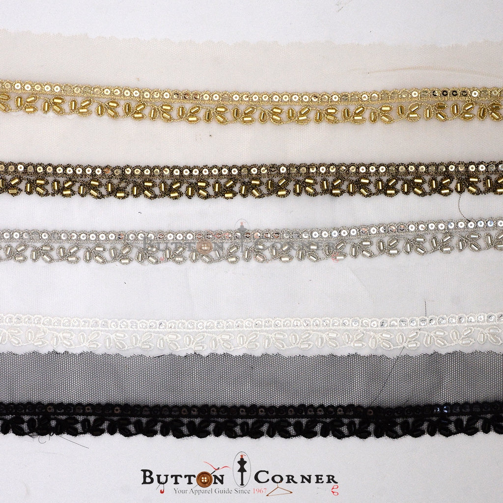 Fancy Cut Dana Sequence Lace