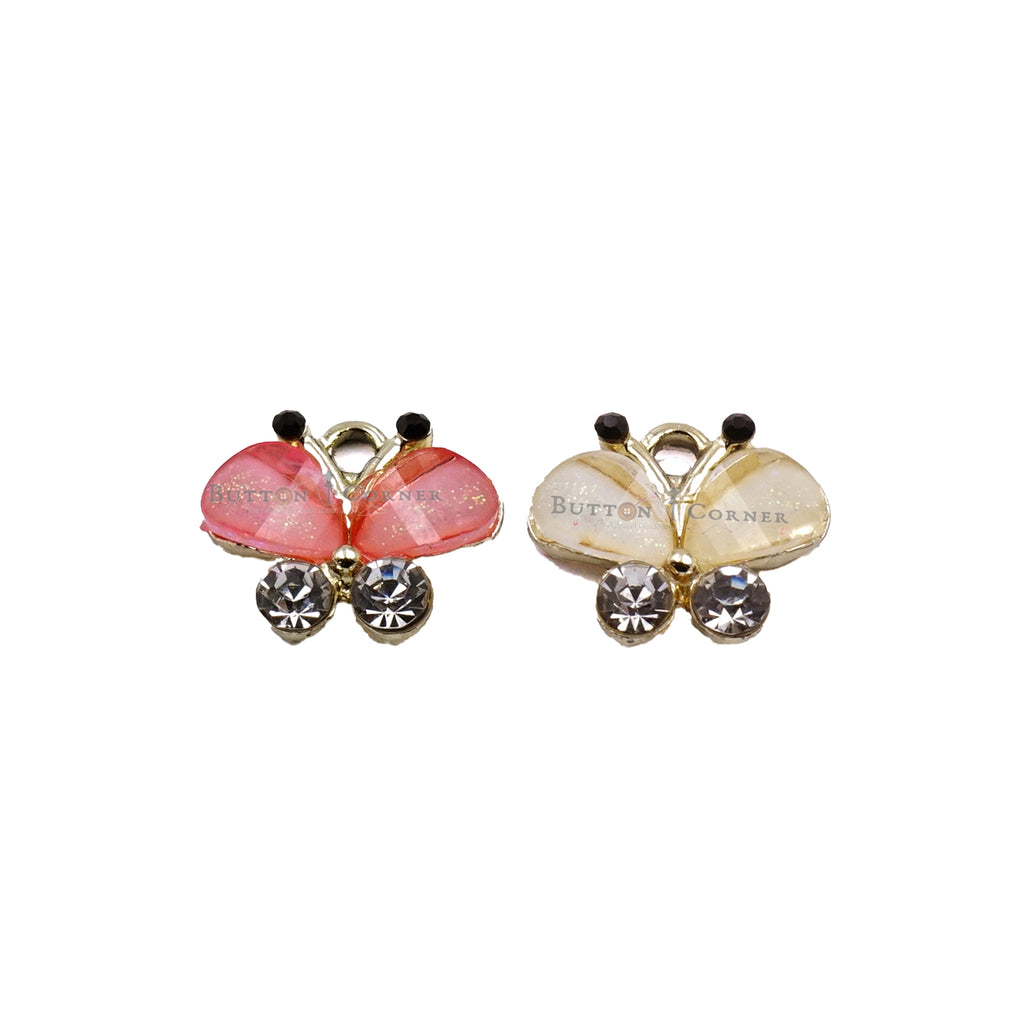 Fancy Baby Butterfly Button