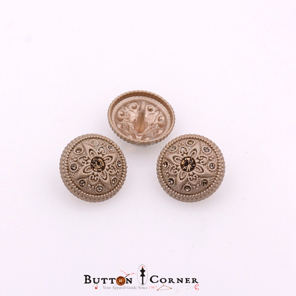 Metal Fancy Suiting Button