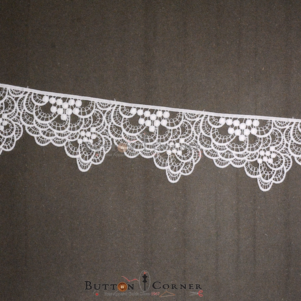 One Side Border Shuttle Lace