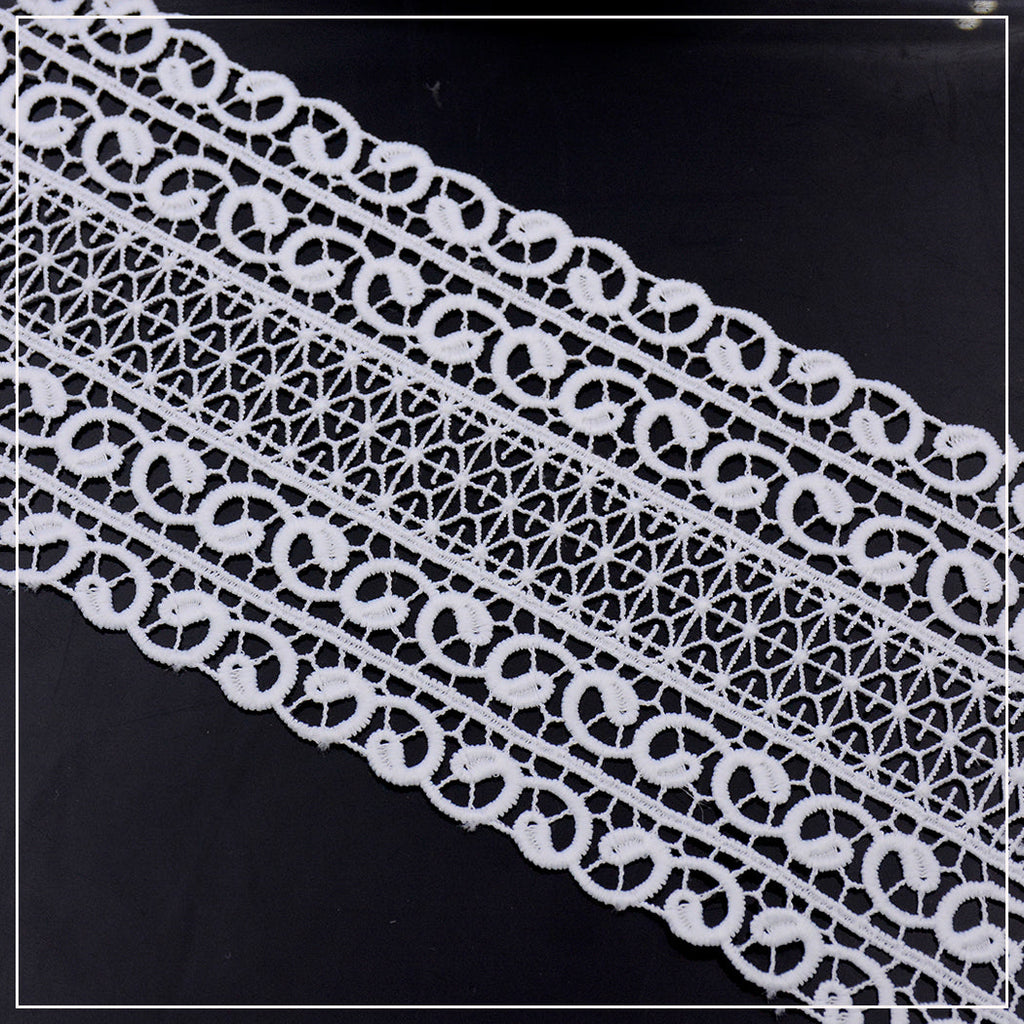 Double Side Border Shuttle Lace