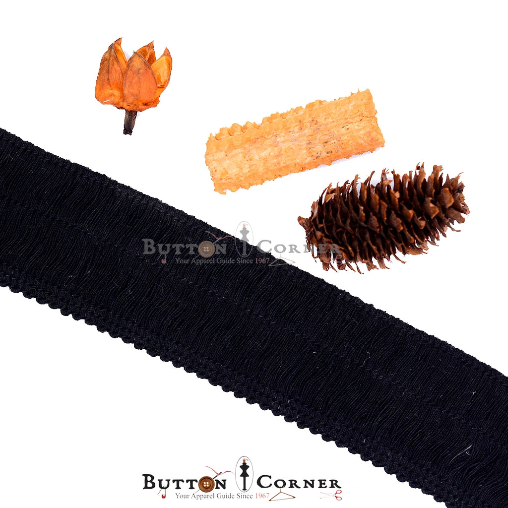 One Side Border Shuttle Lace