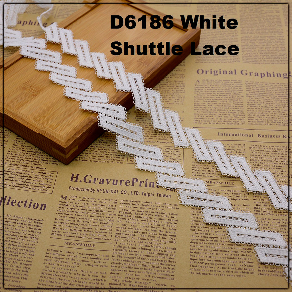 Shuttle Double Side Border Lace