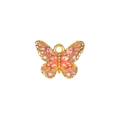 L BUTTON BUTTERFLY BOA ｜birthdaybash Gold Base Butterfly Shape Hanging Button – Button Corner