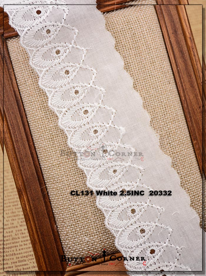 Cotton One Side Border Lace