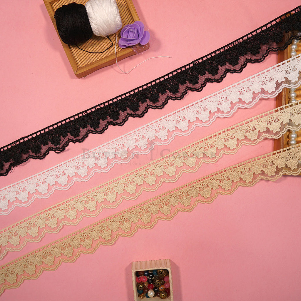 One Side Border Net Lace