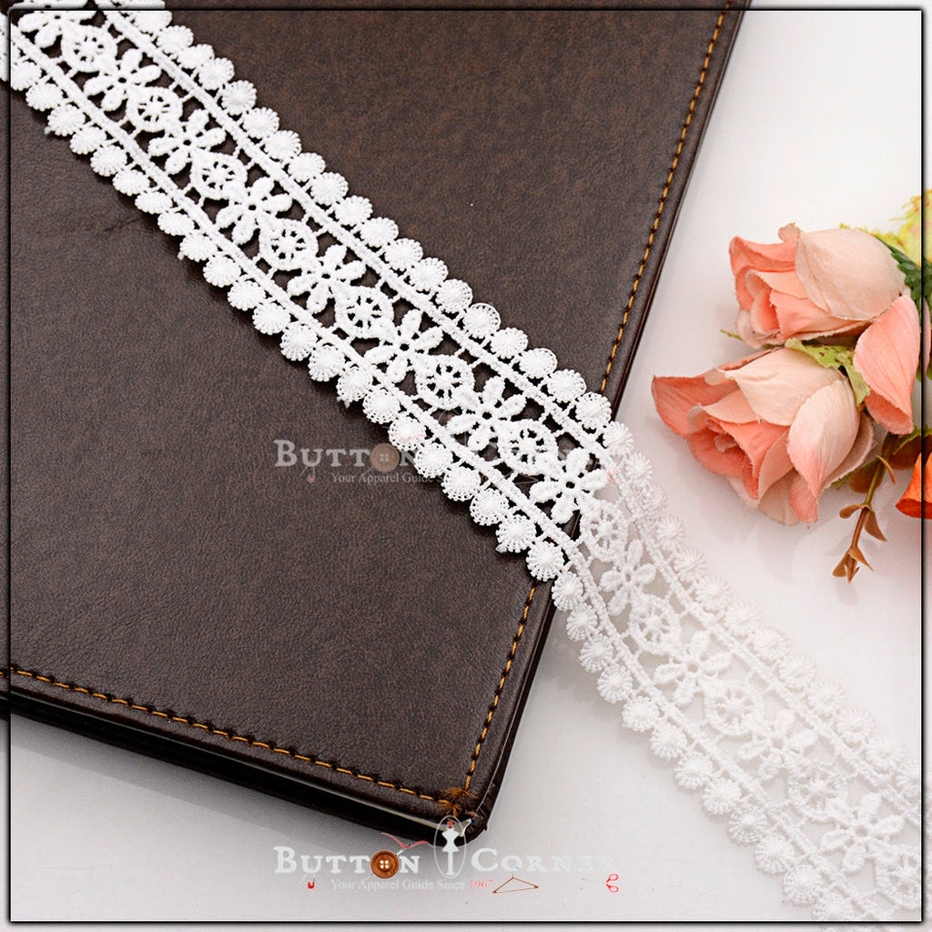 Double Side Border Shuttle Lace
