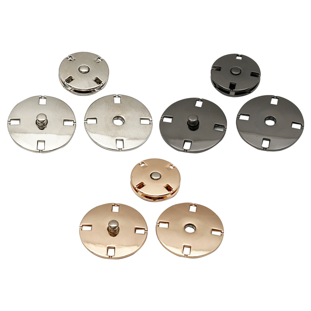 Invisible Metal Press-Stud Button
