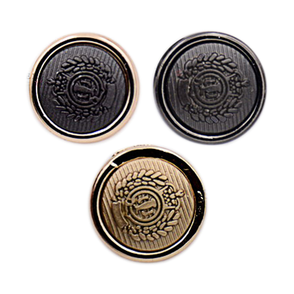 (I) Logo Design Metal Suiting Button