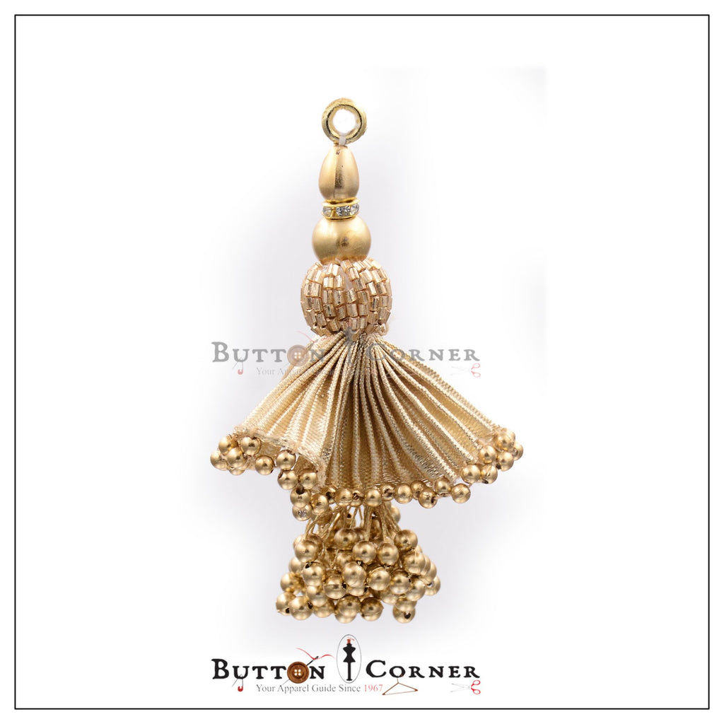 Fancy Glass Beads Tassels