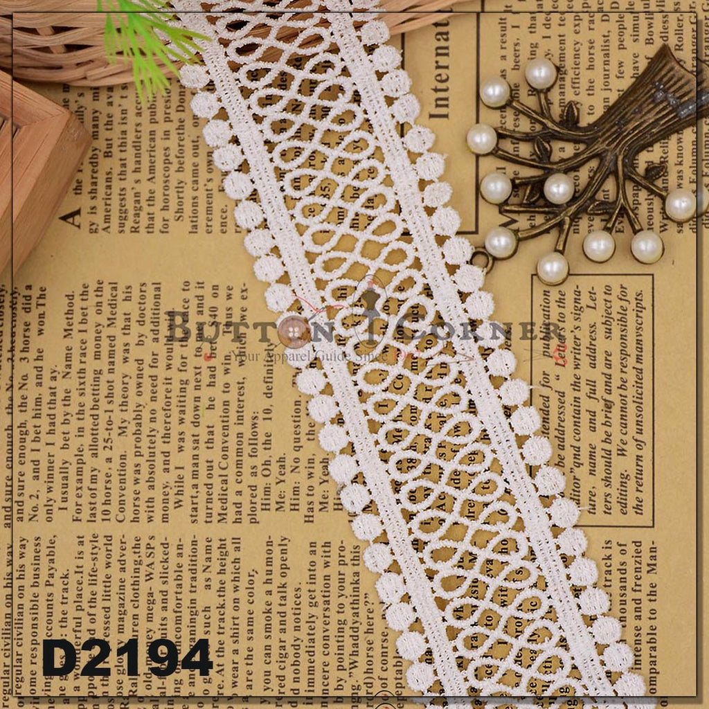 Shuttle Double Side Border Lace