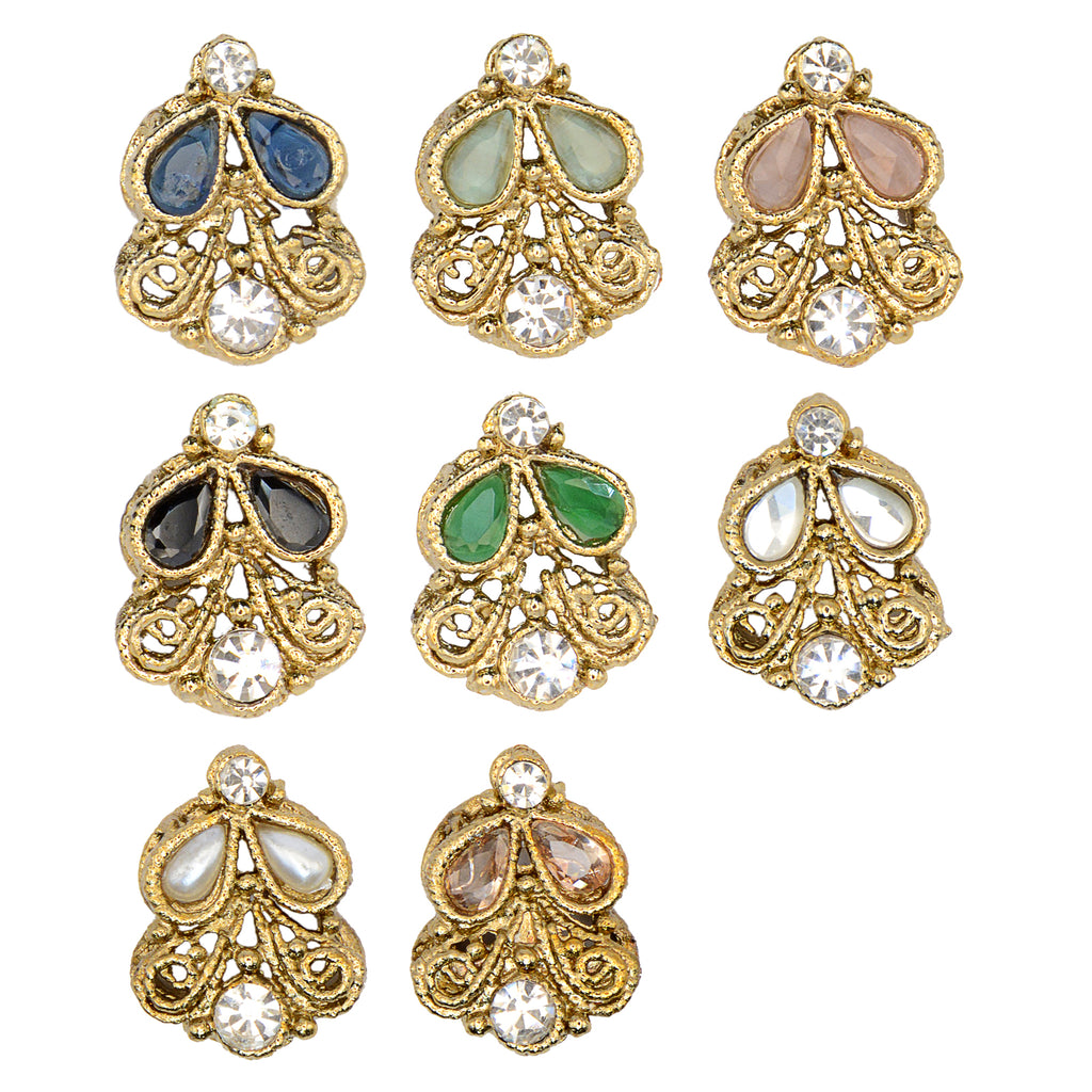 Fancy Kundan Button