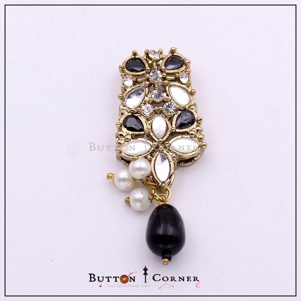 Fancy Kundan Button