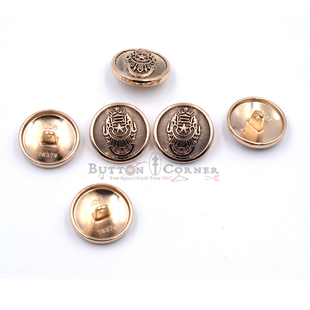 Star Metal Suiting Button