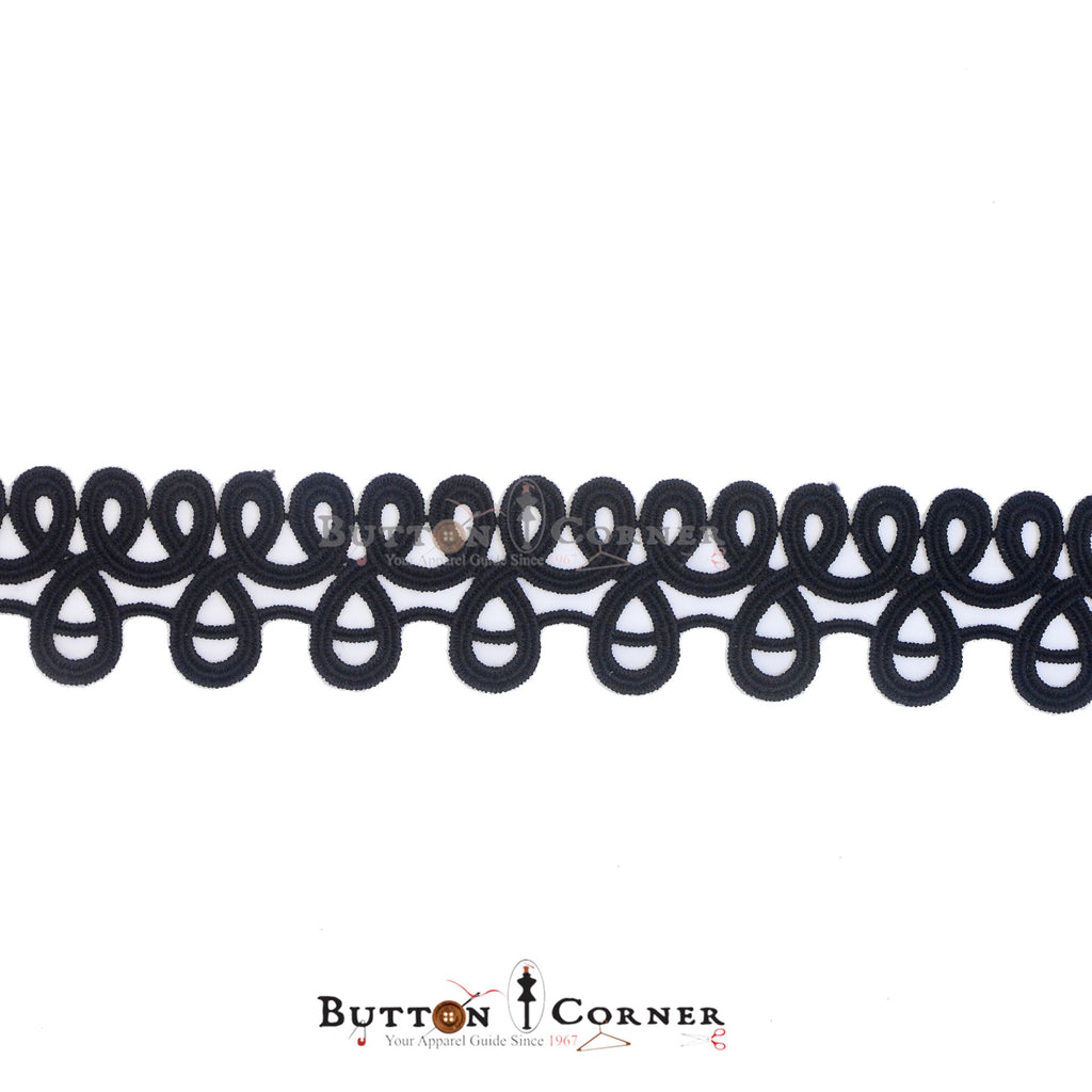 One Side Border Shuttle Lace