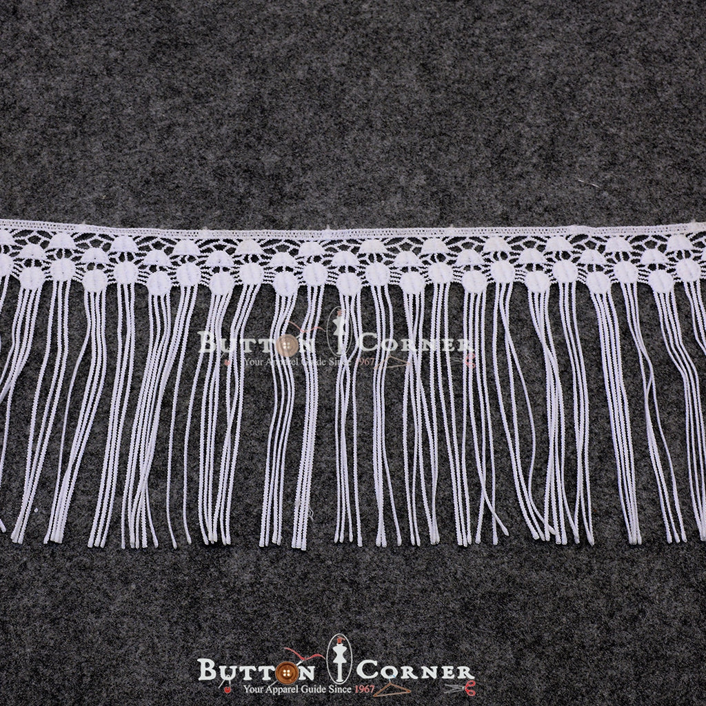 One Side Border Shuttle Hanging Lace