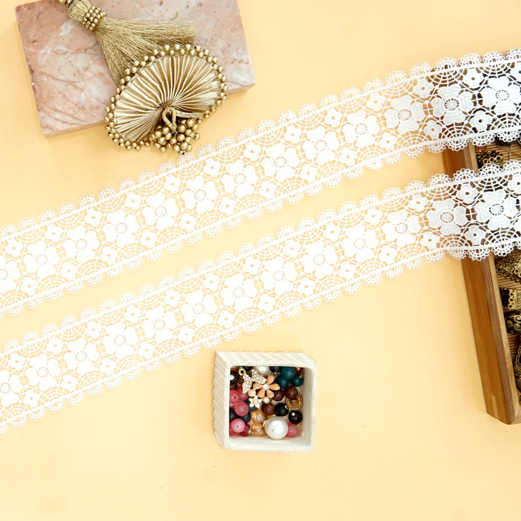 Double Side Border Shuttle Lace