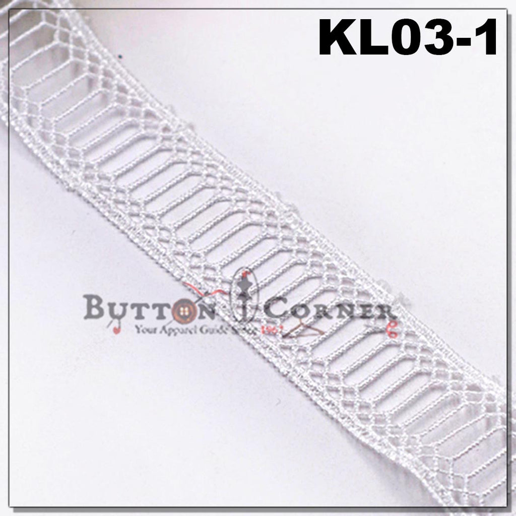 Double Side Border Shuttle Lace