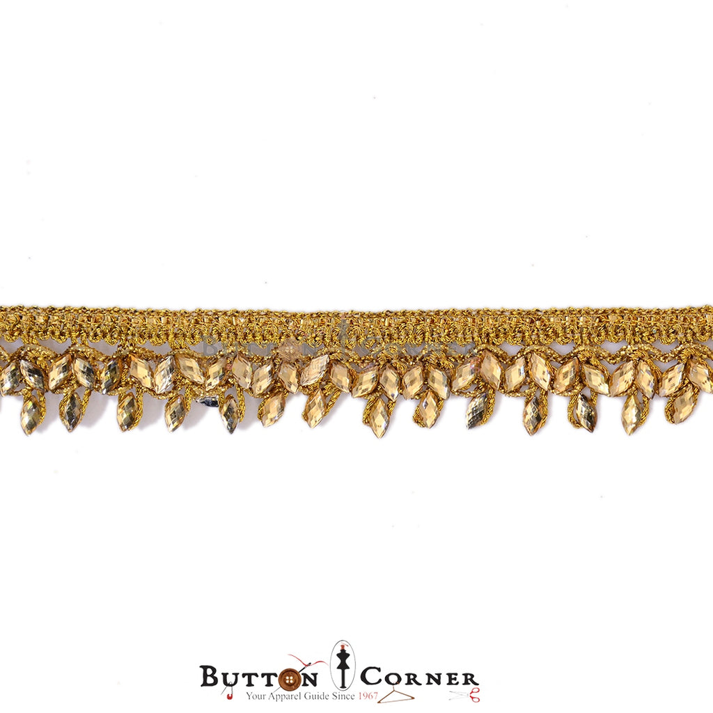 Fancy Gota Lace With Stones